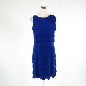 Dark blue HANNA TYLER stretch dress 6